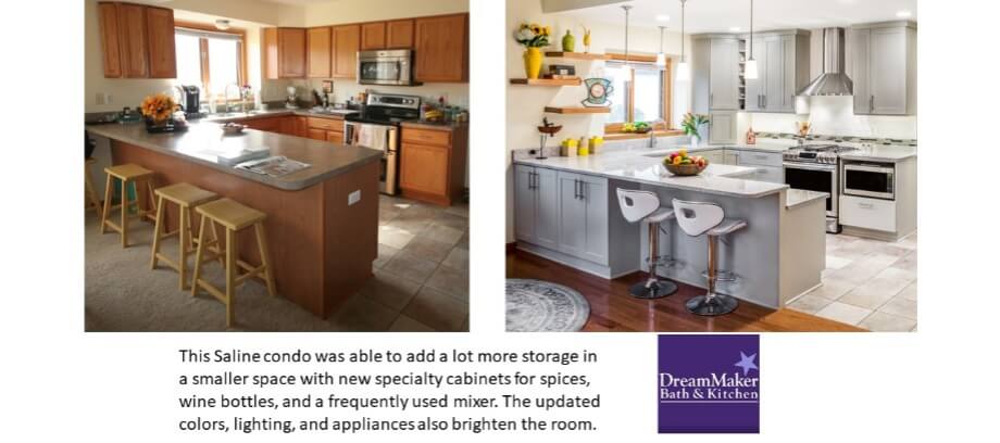 Can I replace my countertops and keep my existing cabinets?